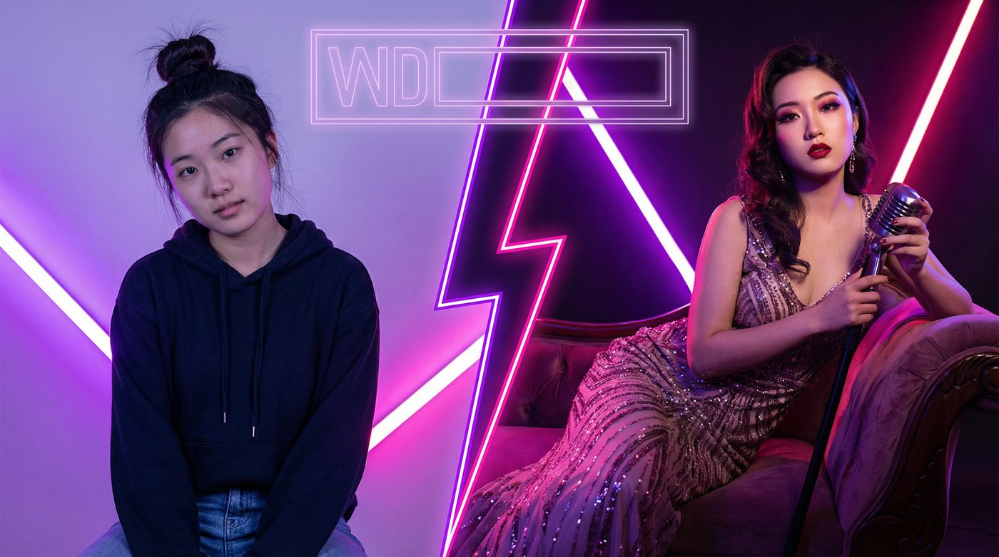 幼幼反差变装视频教程